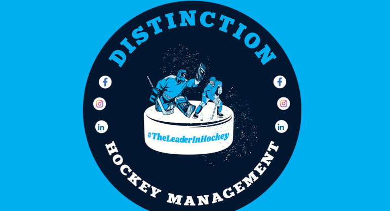 AN IMPORTANT PARTNERSHIP BETWEEN UNLIMITED SPORTS MANAGEMENT AND DISTINCTION HOCKEY MANAGEMENT